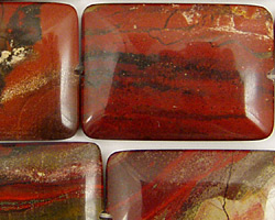Apple Jasper Thin Pillow 35x25mm