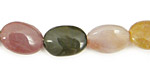 Fancy Jasper Flat Oval 14x10mm