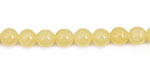Honey Stone Round 6mm