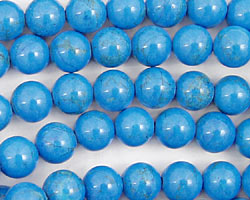 Howlite Turquoise Round 8mm