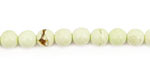 Lemon Chrysoprase Round 6mm