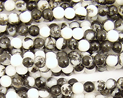 Mexican Zebra Jasper Round 4mm