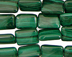 Malachite Thin Pillow 14x10mm