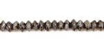 Blue Pearl Rondelle 6mm