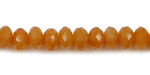 Red Aventurine Faceted Rondelle 8mm