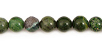 African Jade (dk. green) Round 8mm
