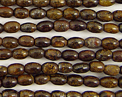 Bronzite Rice 6x4mm