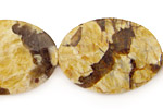 Feldspath Flat Oval 35x25mm