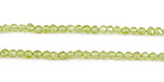 Peridot Faceted Round 3mm