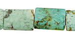 African Turquoise Thin Pillow 20x15mm