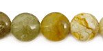 Antique Soocho Jade Puff Coin 14mm