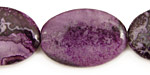 Purple Crazy Lace Agate Flat Oval 30x20mm