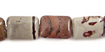 Coffee Bean Jasper Thin Pillow 16x12mm