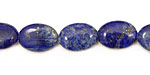 Lapis Flat Oval 14x10mm