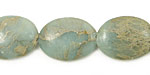 Impression Jasper Flat Oval 20x15mm