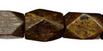 Bronzite Faceted Nugget 18x12-15mm