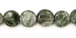Seraphinite Puff Coin 10mm