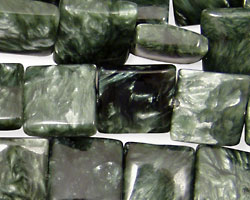 Seraphinite Flat Square 12mm