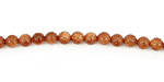 Goldstone Round 4mm