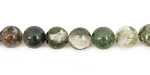 Moss Agate Round 8mm