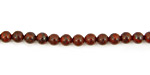 Poppy Jasper Round 4mm