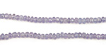 Tanzanite Faceted Rondelle 3mm