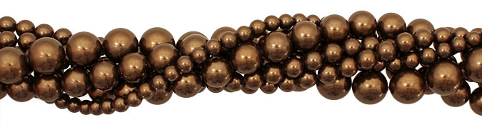 Chocolate Shell Pearls