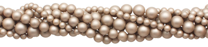Champagne (Matte) Shell Pearls