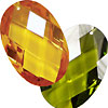 Faceted Oval Cubic Zirconia