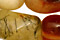 Honey Tourmilated Quartz Beads