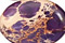 Purple Impression Jasper Beads