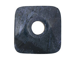 Dumortierite Square Donut 43-44mm