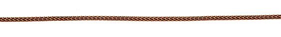 SilverSilk Non-Tarnish Copper w/ Coffee Leather 3mm