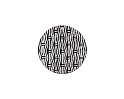 Lillypilly Black Reeds Anodized Aluminum Disc 19mm, 22 gauge