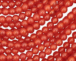 Carnelian Round 4mm