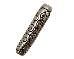 Green Girl Pewter Mystic Tube 35x8mm