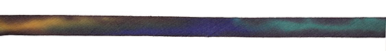 Fantasy Hand Dyed 100% Silk Ribbon 7/16"