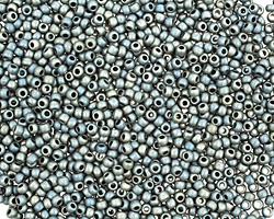 TOHO Higher Metallic Frosted Blue Haze Round 11/0 Seed Bead