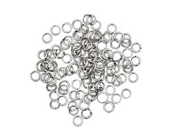 Artistic Wire Non-Tarnish Silver Chain Maille Jump Ring 2.78mm, 20 gauge