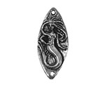 Green Girl Pewter Mermaid Seaweed Link 29x13mm