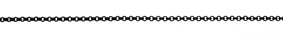 Matte Black (plated) Rollo Chain