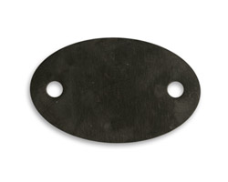 Vintaj Arte Metal Oval 2 Hole Altered Blank 34x22mm