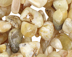 Pineapple Yellow Opal Tumbled Nugget Drop 3-11x10-24mm