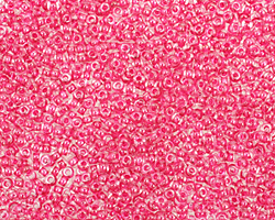 TOHO Crystal (with Fuschia Lining) Round 11/0 Seed Bead