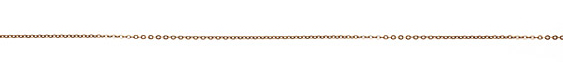 Antique Brass (plated) Small Flat Cable Chain