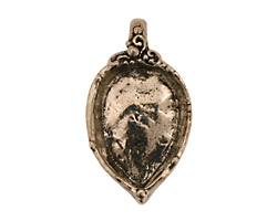 Green Girl Pewter Enlightenment Bezel 18x31mm