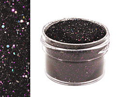 Black Hole Hologram Ultrafine Opaque Glitter 1/2 oz.