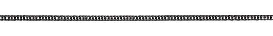 Gunmetal (plated) Woven Curb Chain