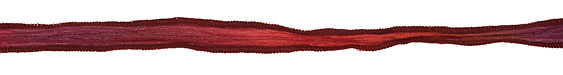 Cape Coral Purple Hand Dyed 100% Silk Ribbon 1/2"