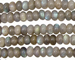 Labradorite Rondelle 6mm